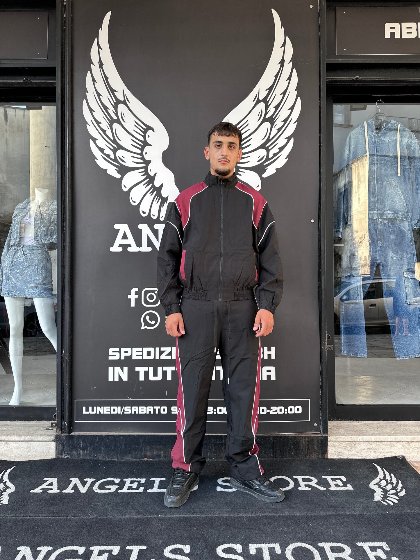 Tracksuit sport black