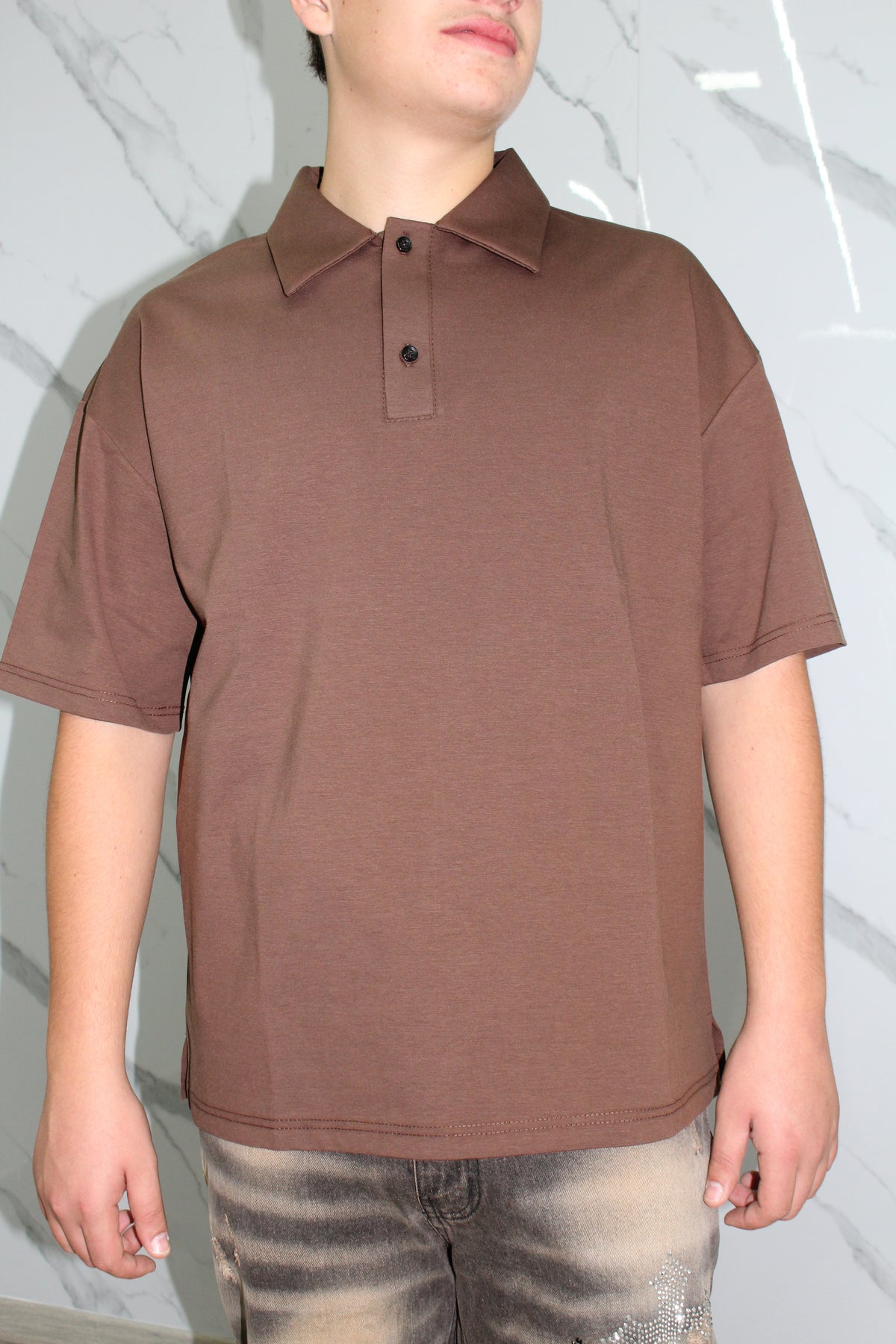 Polo brown