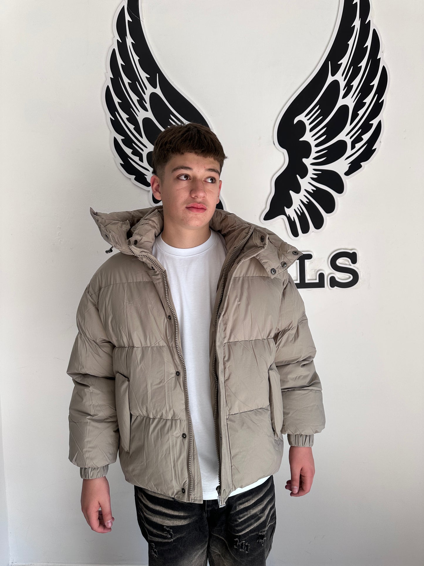 Pluffer Jacket beige