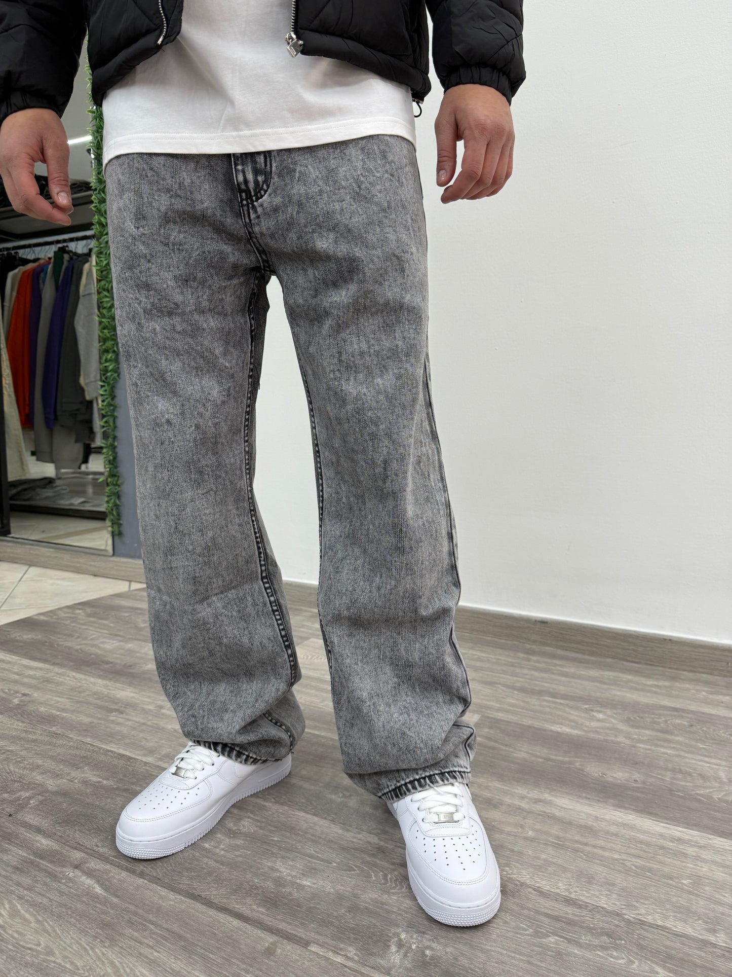 Jeans baggy Grey