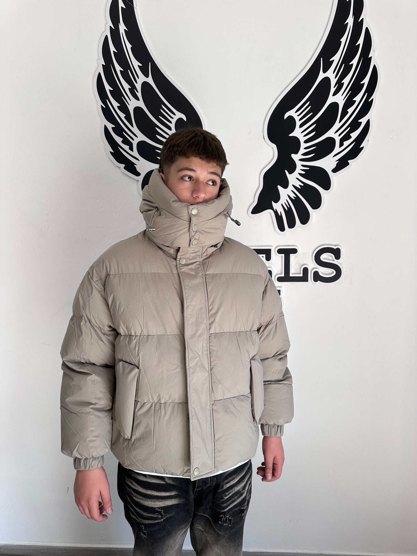 Pluffer Jacket beige