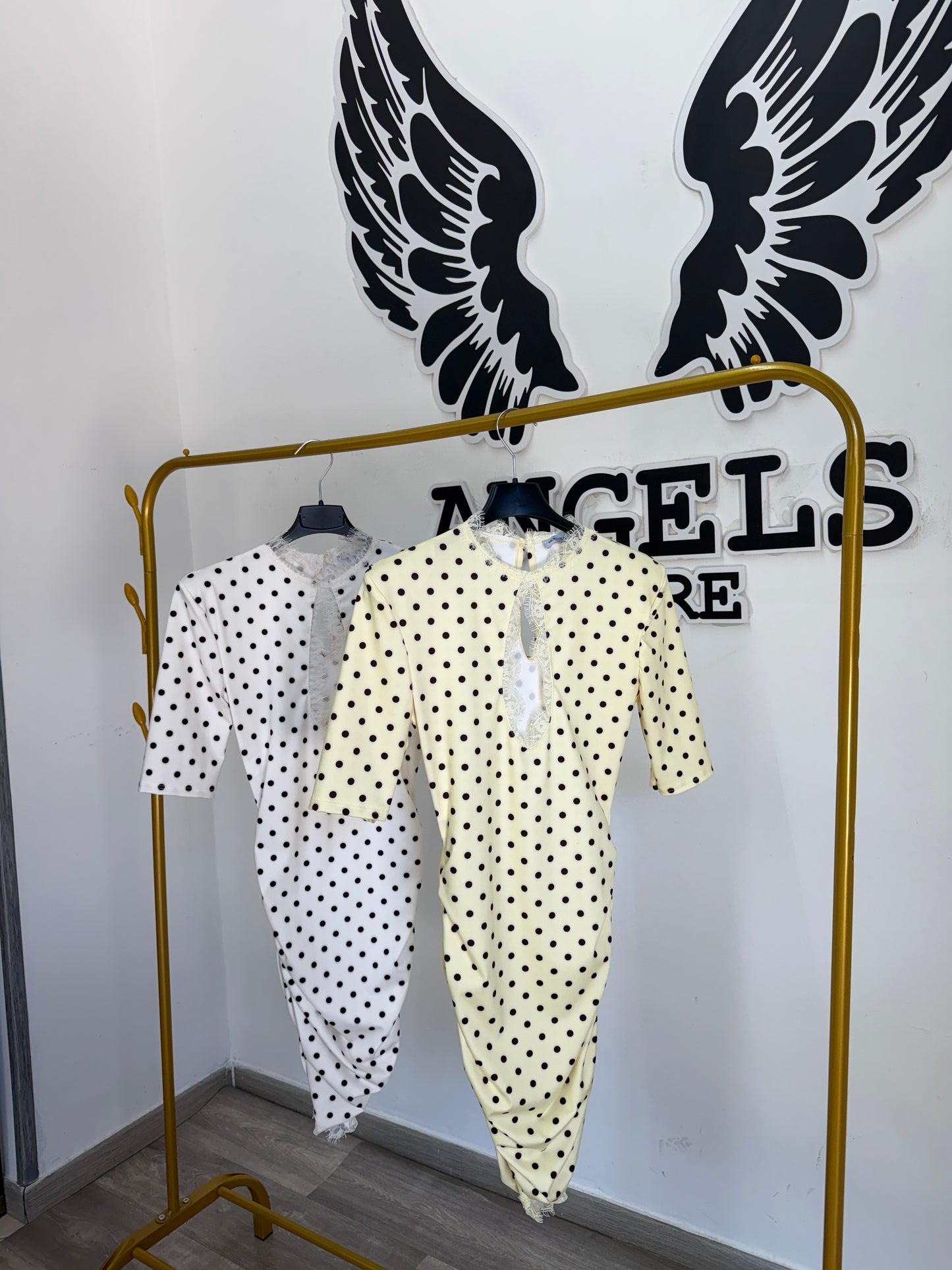Dress Slim pois
