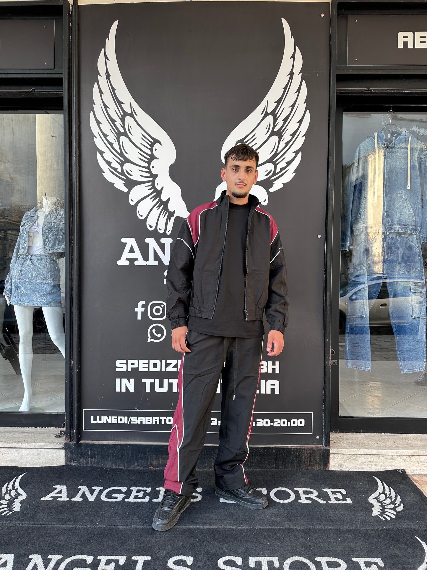 Tracksuit sport black