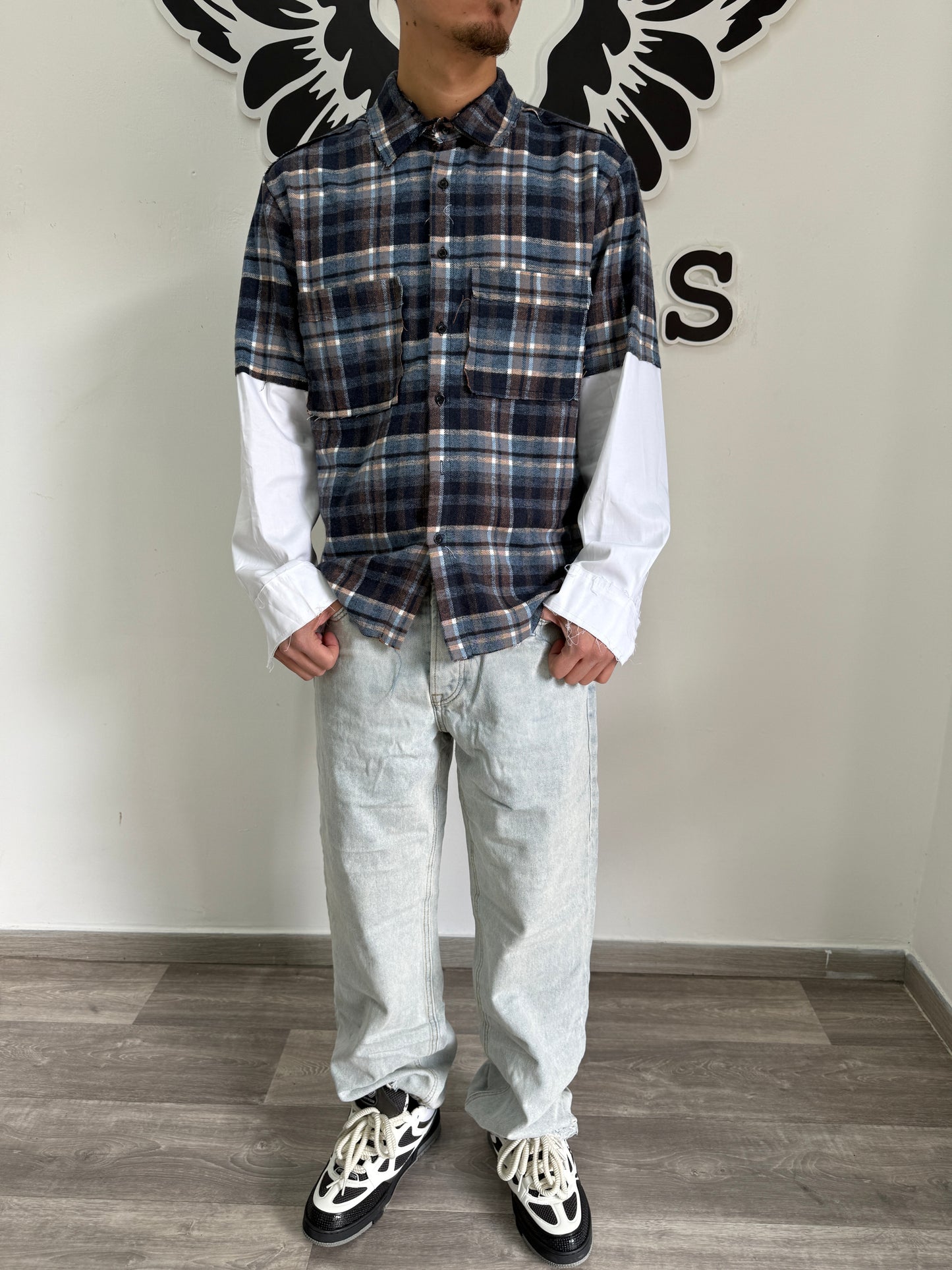 JEANS BAGGY CHIARO