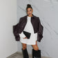 Jacket double in pelle