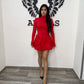 Dress Balloon rosso