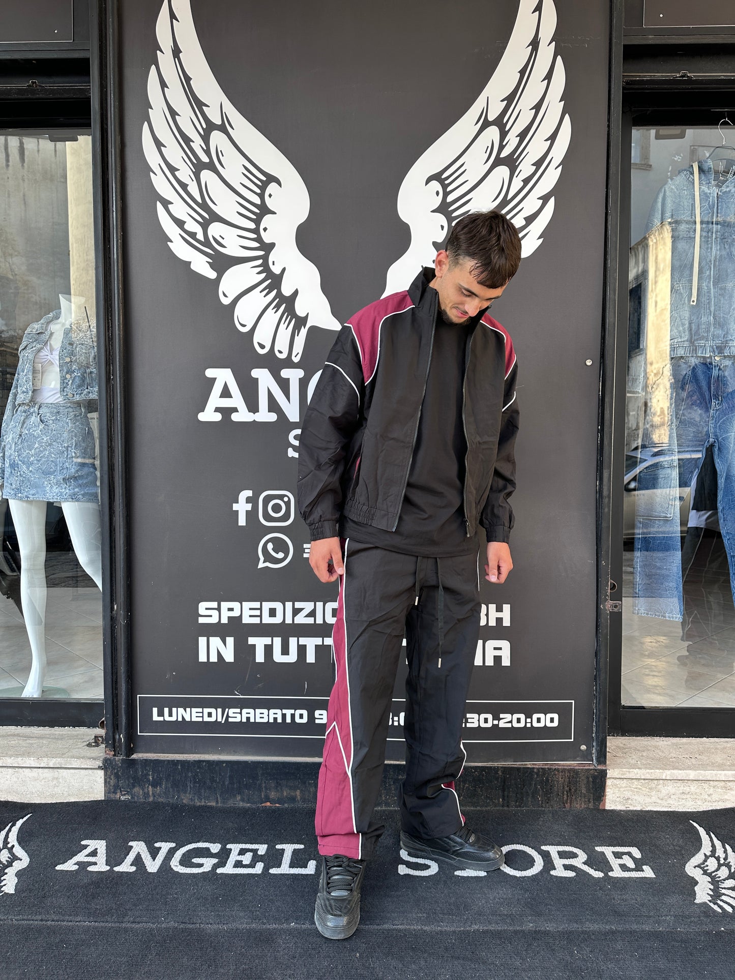 Tracksuit sport black