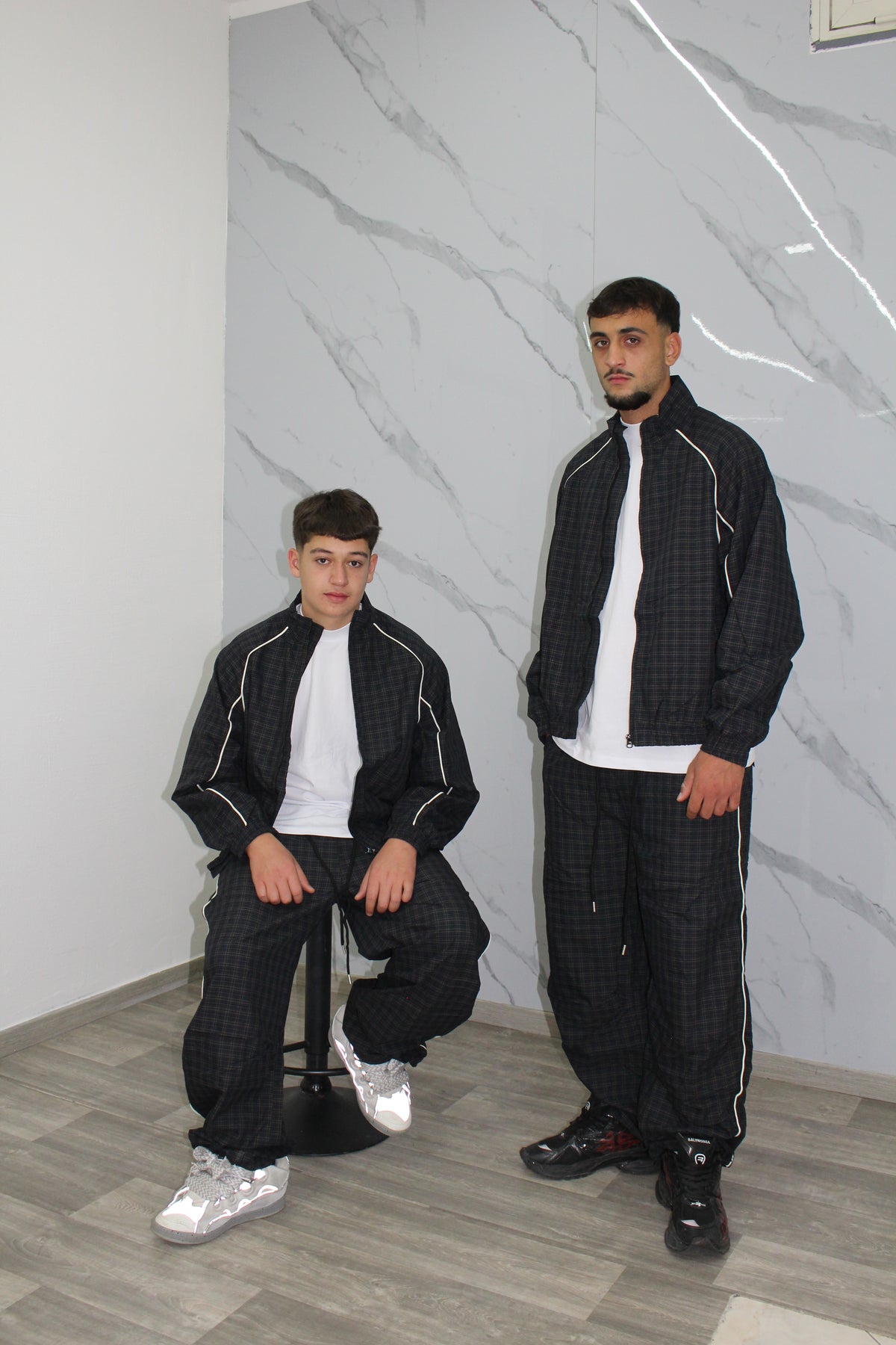 Tracksuit quadretti