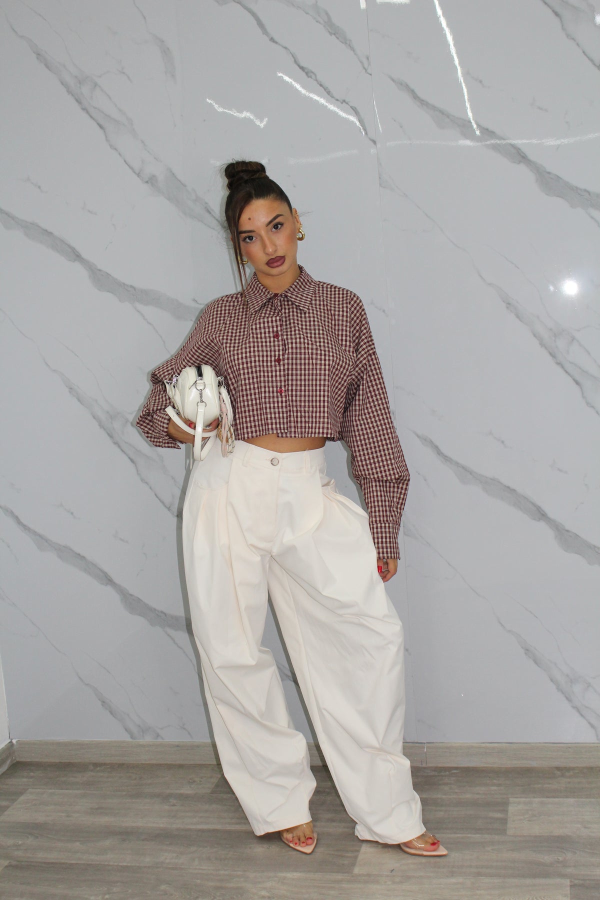 Pantalone Just white