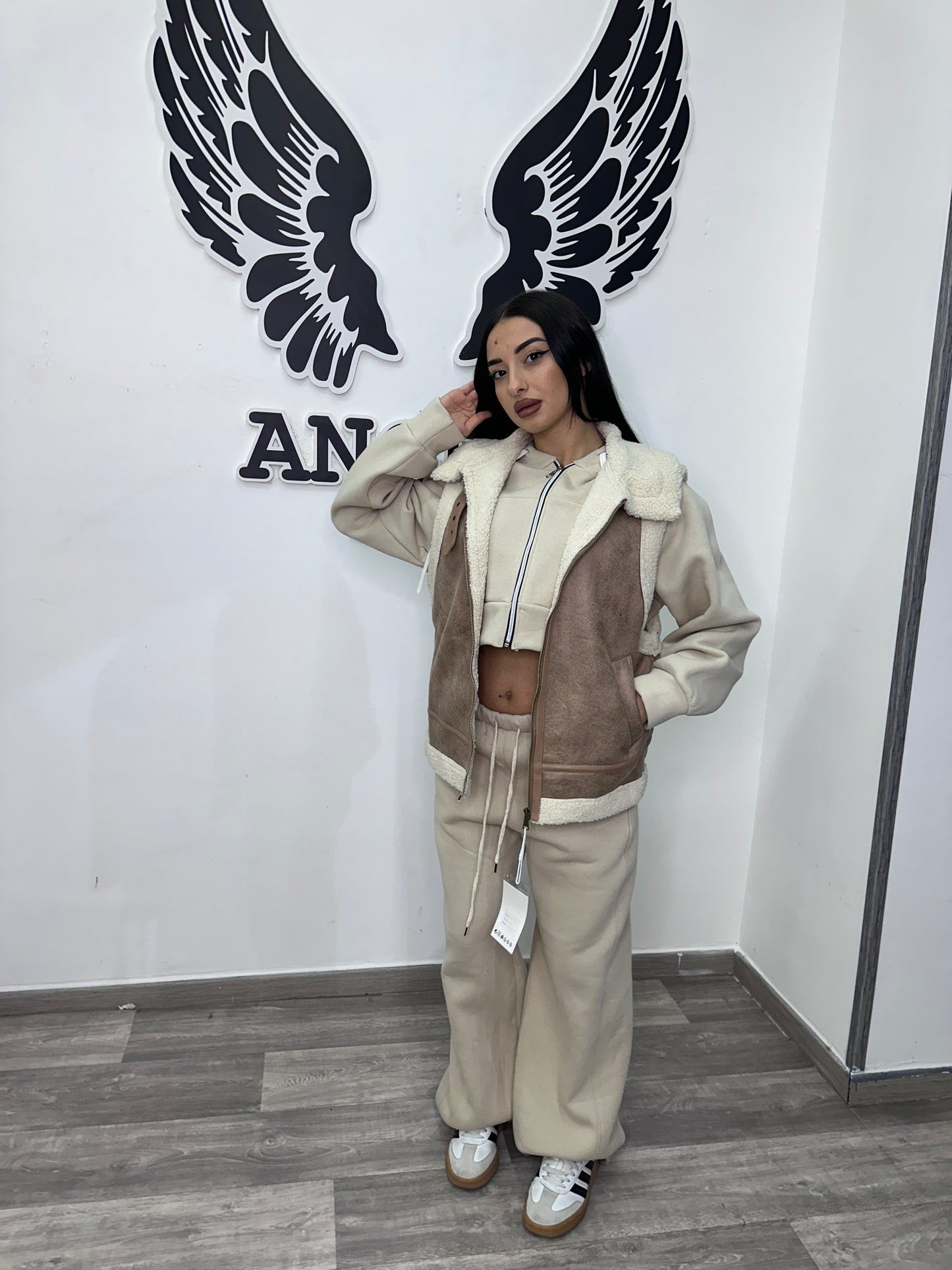 Montoncino Smanicato beige