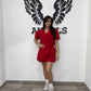 Coordset easter rosso