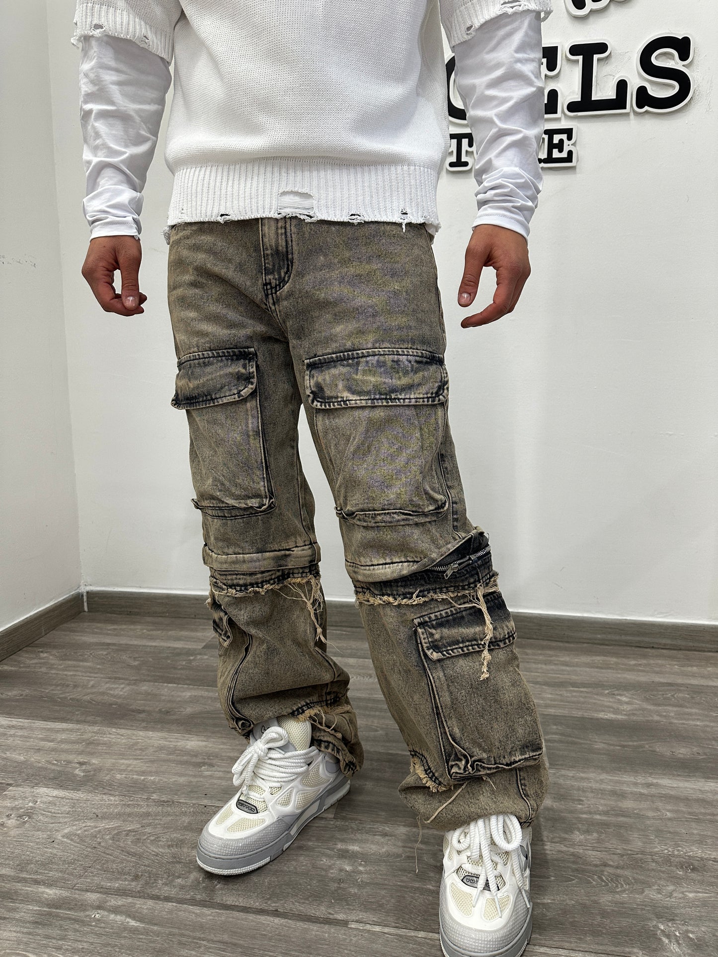Jeans Cargo double