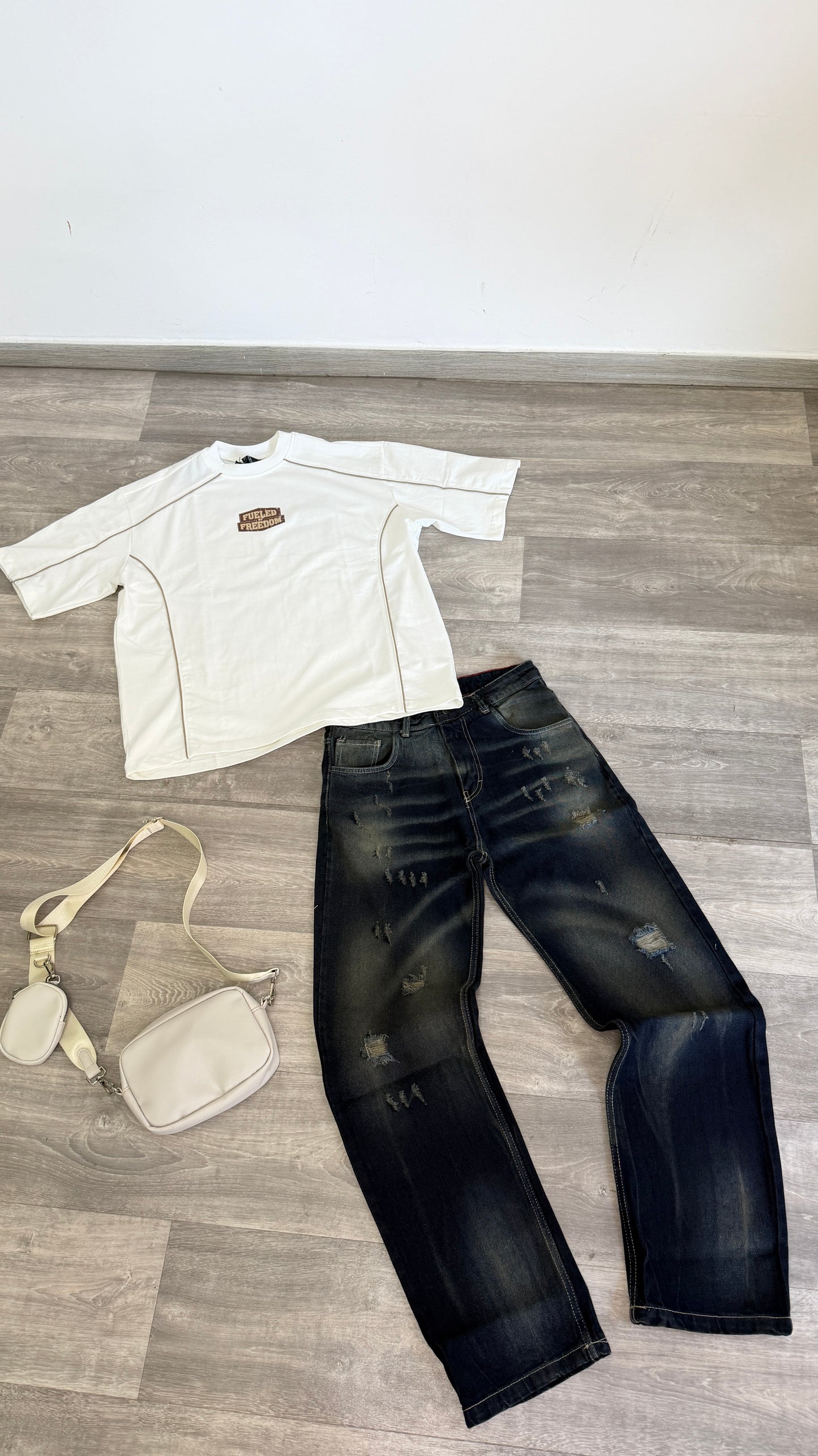 Borsello beige