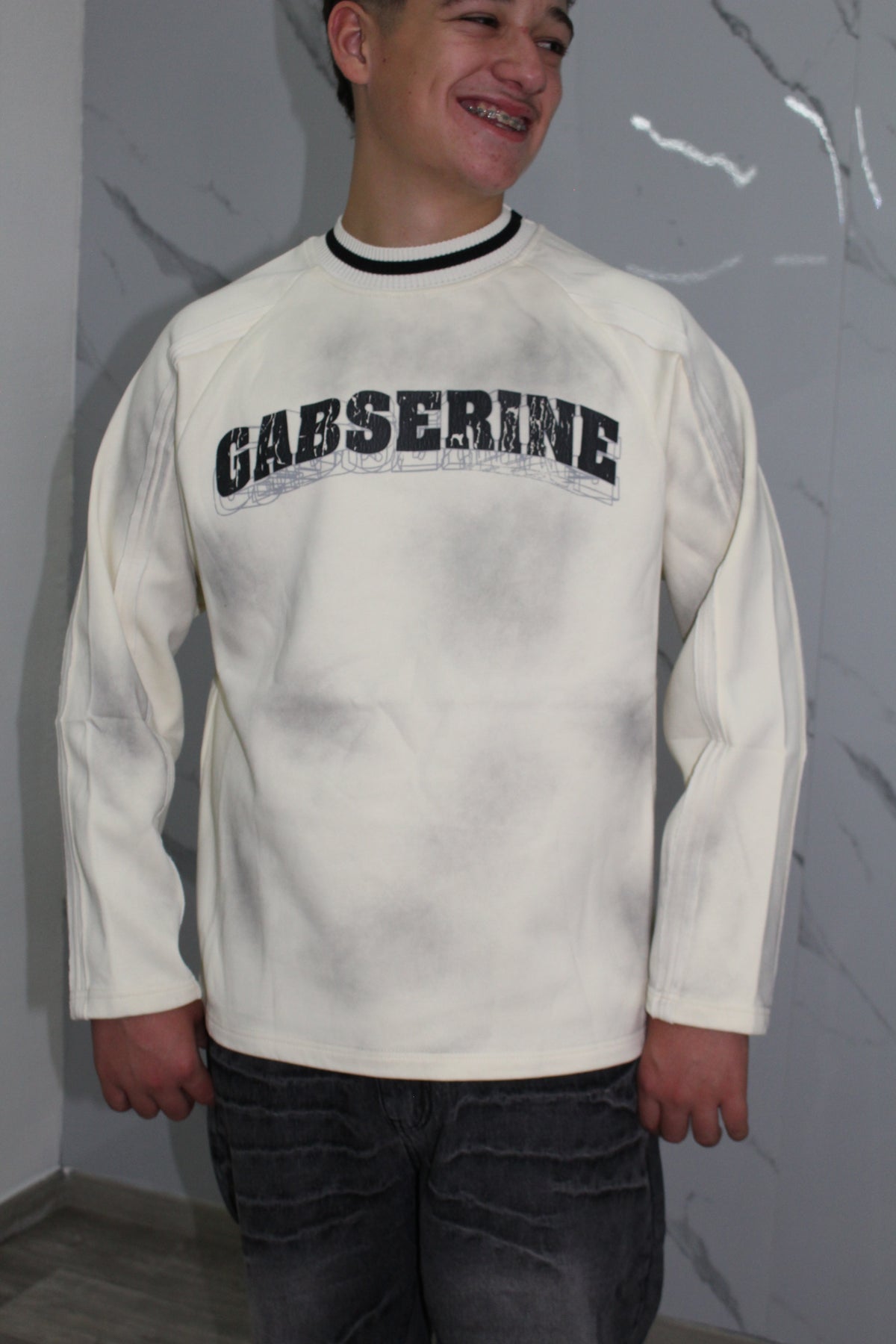Felpa Gabserine white