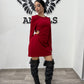 DRESS LUMINA RED