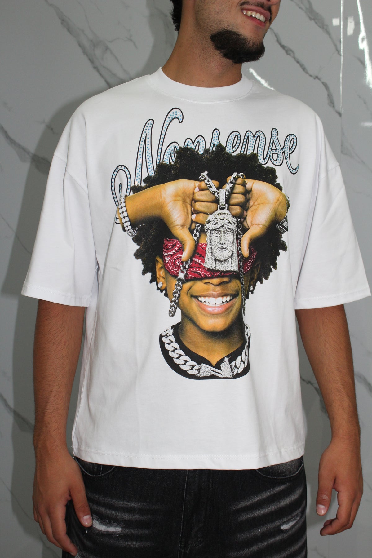 T shirt Noise White