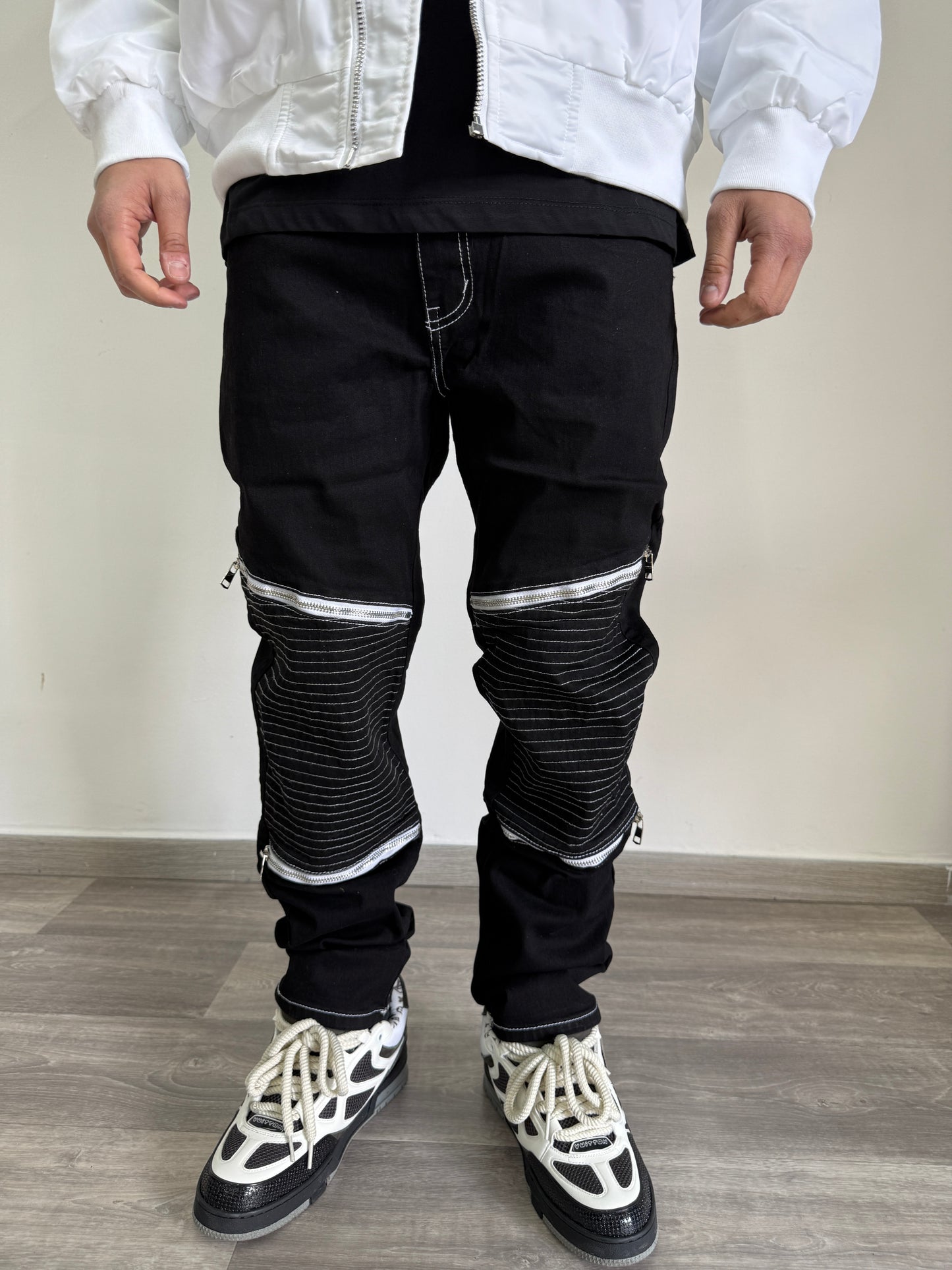 JEANS SKINNY CONTRASTO