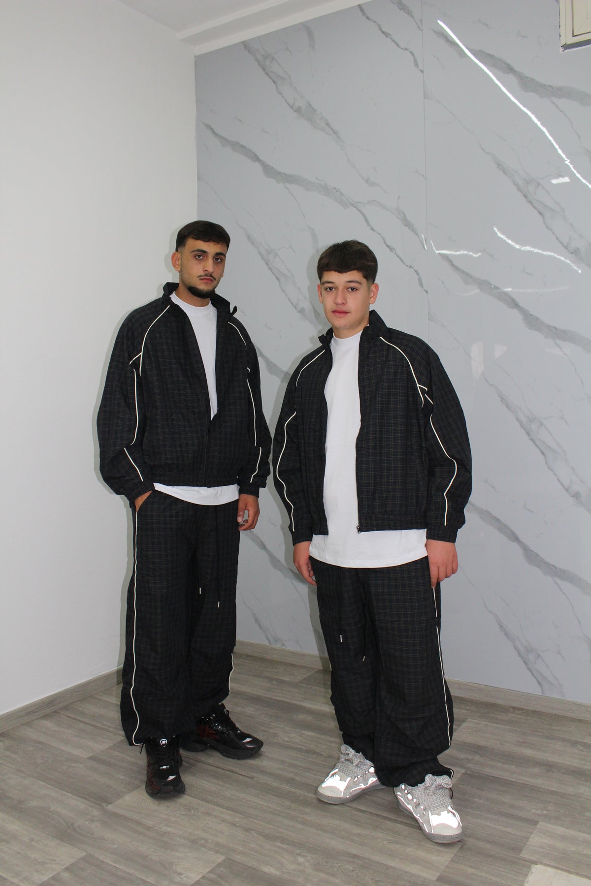 Tracksuit quadretti