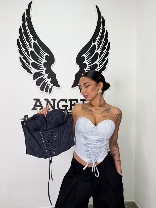 Corpetto Denim
