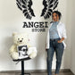 Jeans con sfumature sabbia