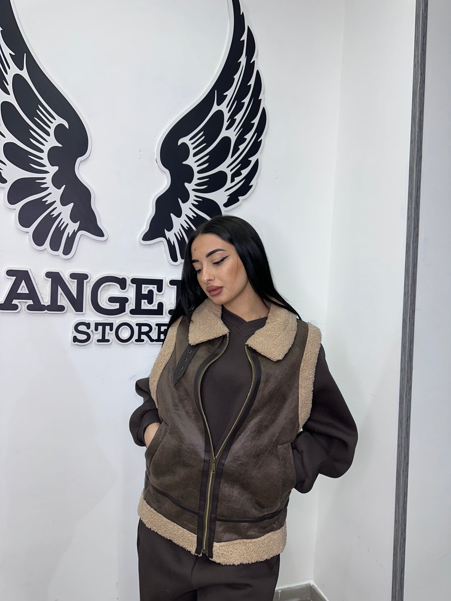 Montoncino Smanicato Brown