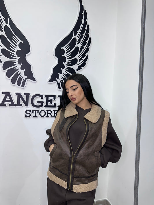 Montoncino Smanicato Brown