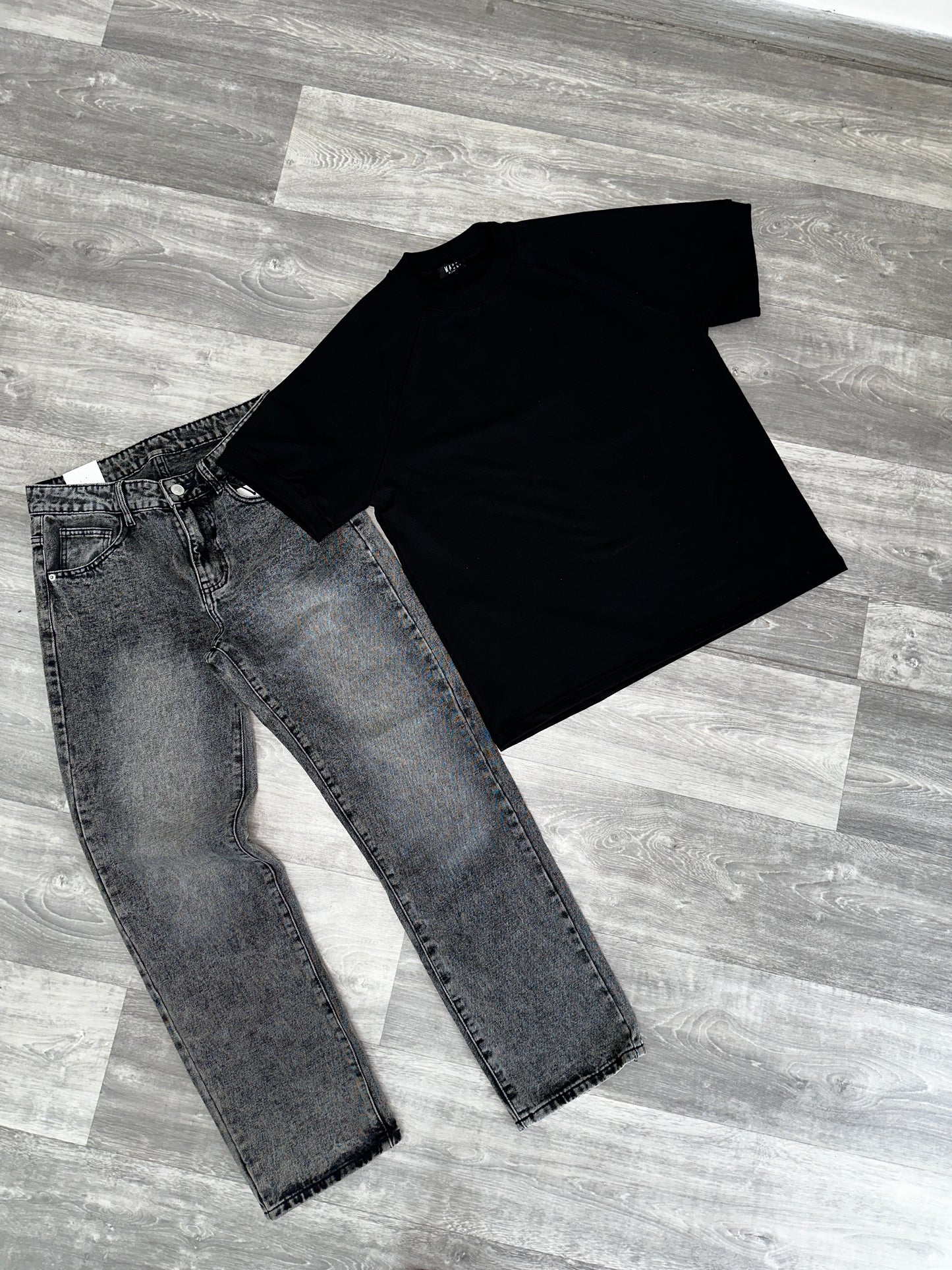 Jeans Baggy grigio scuro