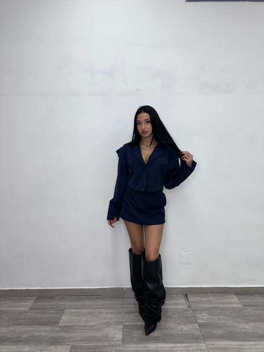 Set Giorgia blu navy